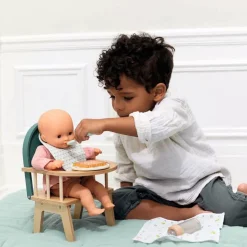 Sale Chaise haute à barreaux pour poupon Accessoires Poupée