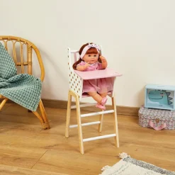Chaise haute pour poupon Candy Chic Accessoires Poupée