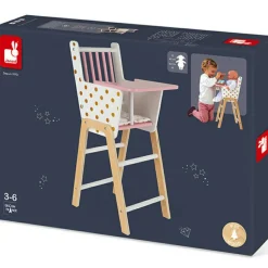 Chaise haute pour poupon Candy Chic Accessoires Poupée