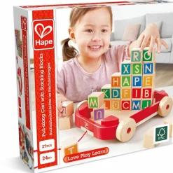 Online Chariot à roulettes avec blocs empilables Jouet À Empiler