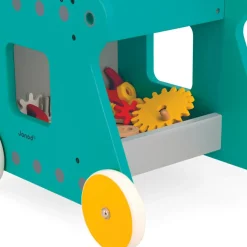Online Chariot Brico'kids en bois robot (38 pièces) Etabli Et Outils