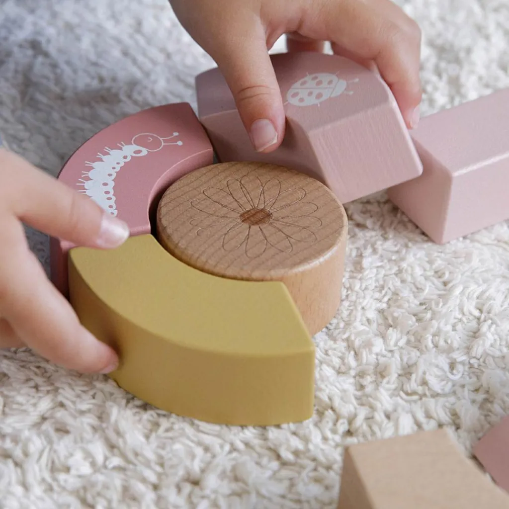 Discount Chariot de marche avec blocs de construction Wild Flowers Chariot De Marche