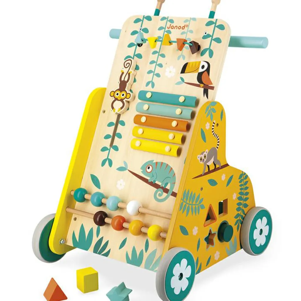 Best Chariot de marche multi-activités en bois Tropik Chariot De Marche