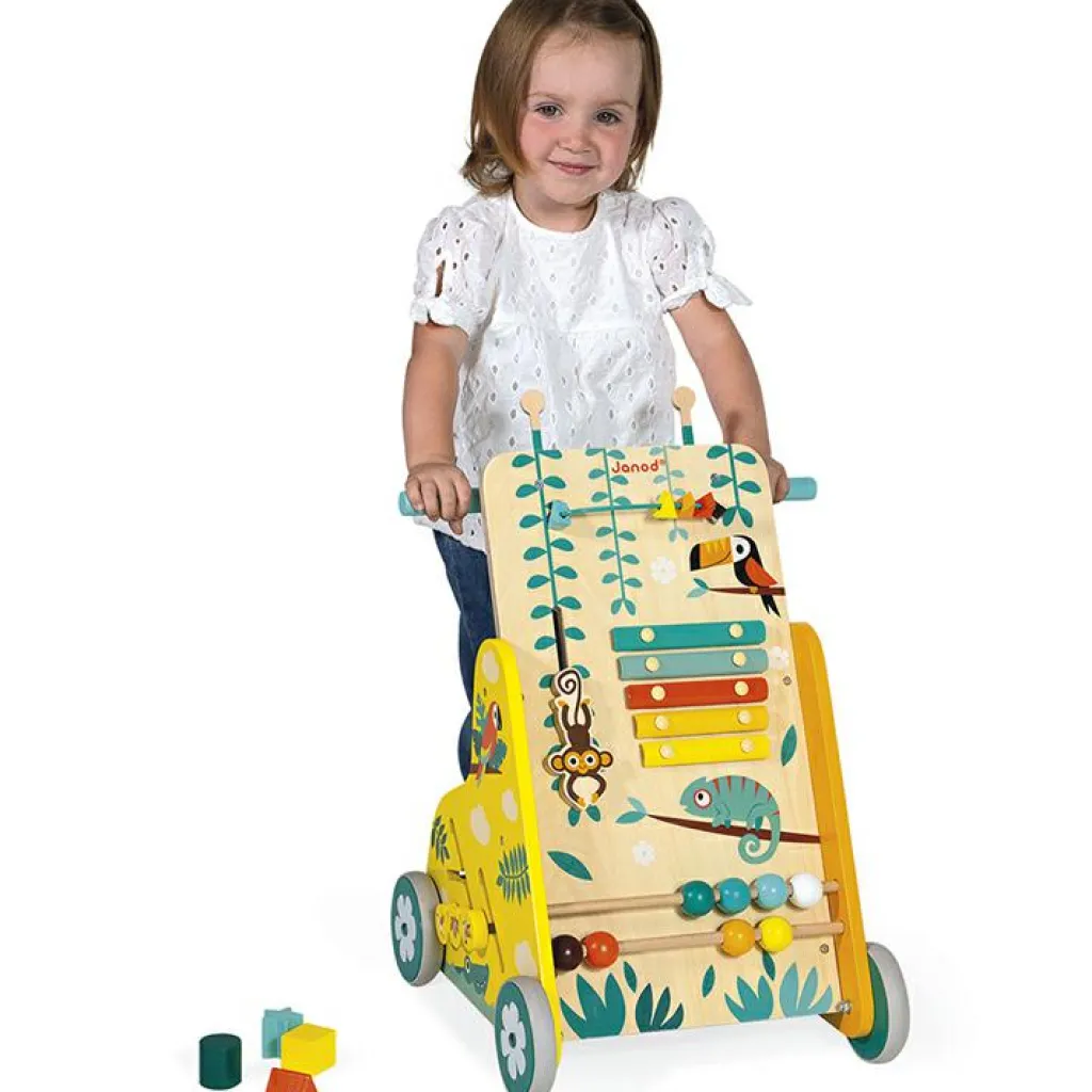 Best Chariot de marche multi-activités en bois Tropik Chariot De Marche