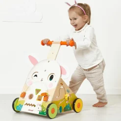 Clearance Chariot de marche multi-activités Lapin Ferme Chariot De Marche
