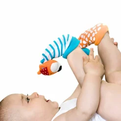 Outlet Chaussettes d'éveil Duö hibou et renard Hochet