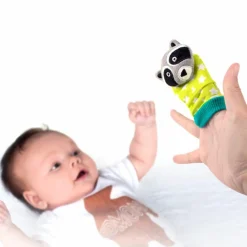 Outlet Chaussettes d'éveil Duö hibou et renard Hochet