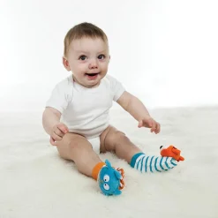 Outlet Chaussettes d'éveil Duö hibou et renard Hochet