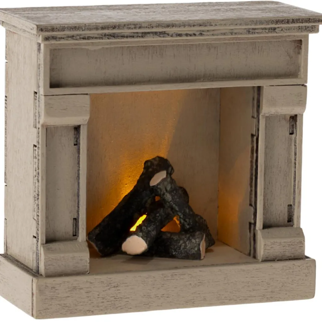 Online Cheminée Souris blanc cassé Accessoires Pour Univers De Jeu