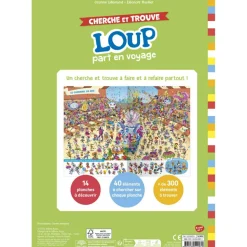 New Cherche & Trouve Loup part en voyage Livre D'Activités