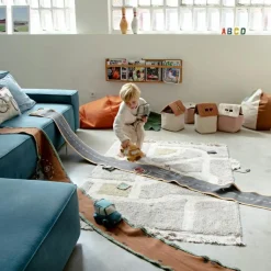 Sale Circuit bus scolaire nomade en tissu Petites Voitures, Véhicules Et Circuits