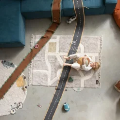 Sale Circuit bus scolaire nomade en tissu Petites Voitures, Véhicules Et Circuits