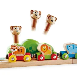 Sale Circuit de train musical en bois jungle Petites Voitures, Véhicules Et Circuits
