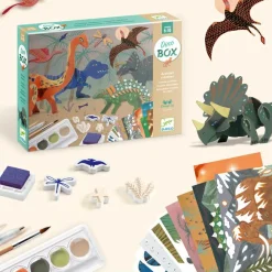 Online Coffret créatif 6 activités Dino box Activités Manuelles