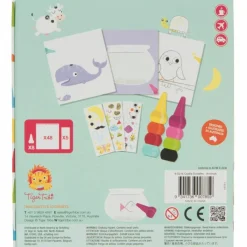 Sale Coffret crayons de couleur et coloriages animaux Dessin Et Peinture