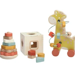 Hot Coffret de jeux d'activités en bois (3 pièces) Jouet D'Activités