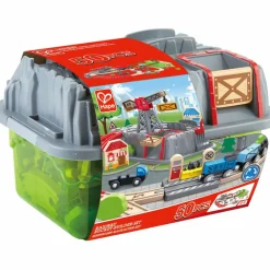 Sale Coffret de train 2 en 1 construis ta ville Petites Voitures, Véhicules Et Circuits