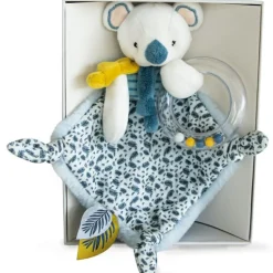 Hot Coffret doudou d'activités Yoca le koala (22 cm) Doudou Plat