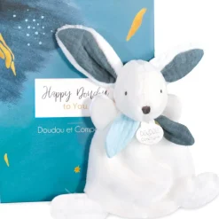 Hot Coffret doudou Lapin Happy Pop Doudou Plat