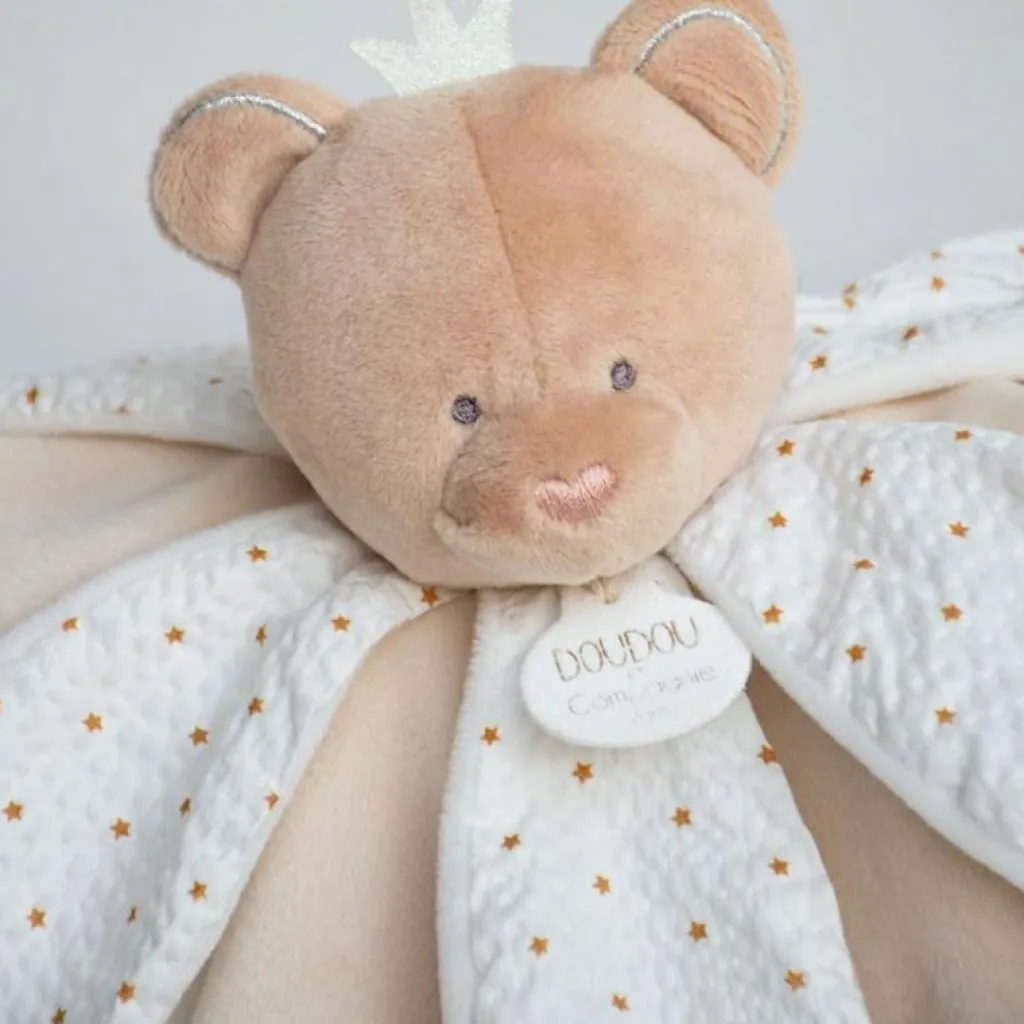 Discount Coffret doudou pétales Ours Attrape-rêves Doudou Plat