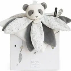 Best Coffret doudou pétales Panda Attrape-rêves Doudou Plat