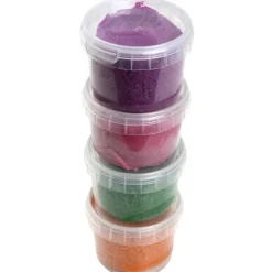 Clearance Coffret Loki pâte à modeler naturelle et vegan (assort. 4 pots) Pâte À Modeler Et Accessoires