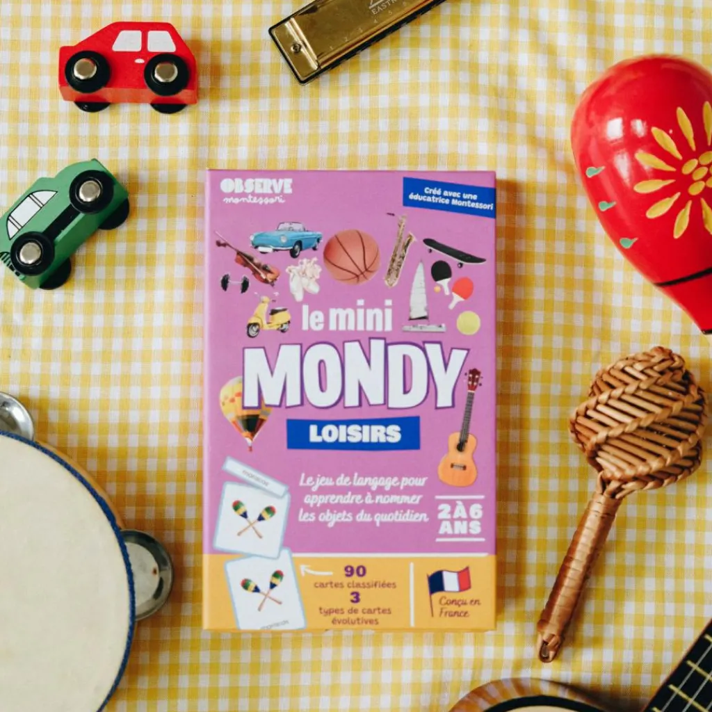 Discount Coffret Mini Mondy (jeu de langage autour des loisirs) Apprentissage Du Temps Et Quotidien