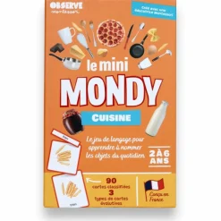 Hot Coffret Mini Mondy (jeu de langage autour de la cuisine) Apprentissage Du Temps Et Quotidien