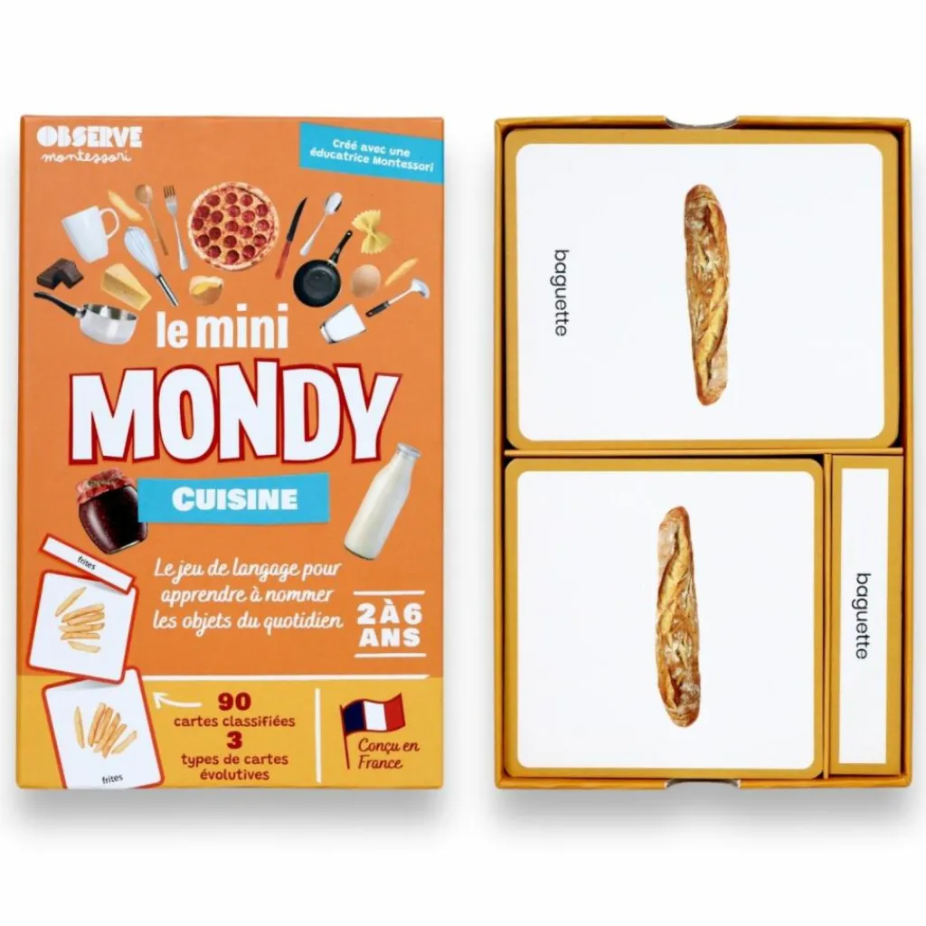 Hot Coffret Mini Mondy (jeu de langage autour de la cuisine) Apprentissage Du Temps Et Quotidien