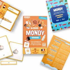 Hot Coffret Mini Mondy (jeu de langage autour de la cuisine) Apprentissage Du Temps Et Quotidien
