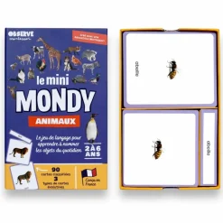 Hot Coffret Mini Mondy (jeu de langage autour des animaux) Apprentissage Du Temps Et Quotidien