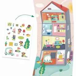 Coffret multi activités Les animaux et leurs maisons Activités Manuelles