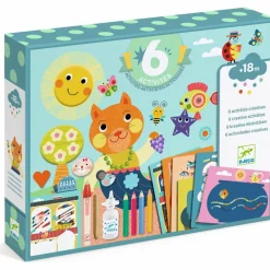 Outlet Coffret multi-activités Le chat et ses amis Dessin Et Peinture