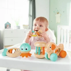 Coffret sensoriel hochets multi-âge Hochet