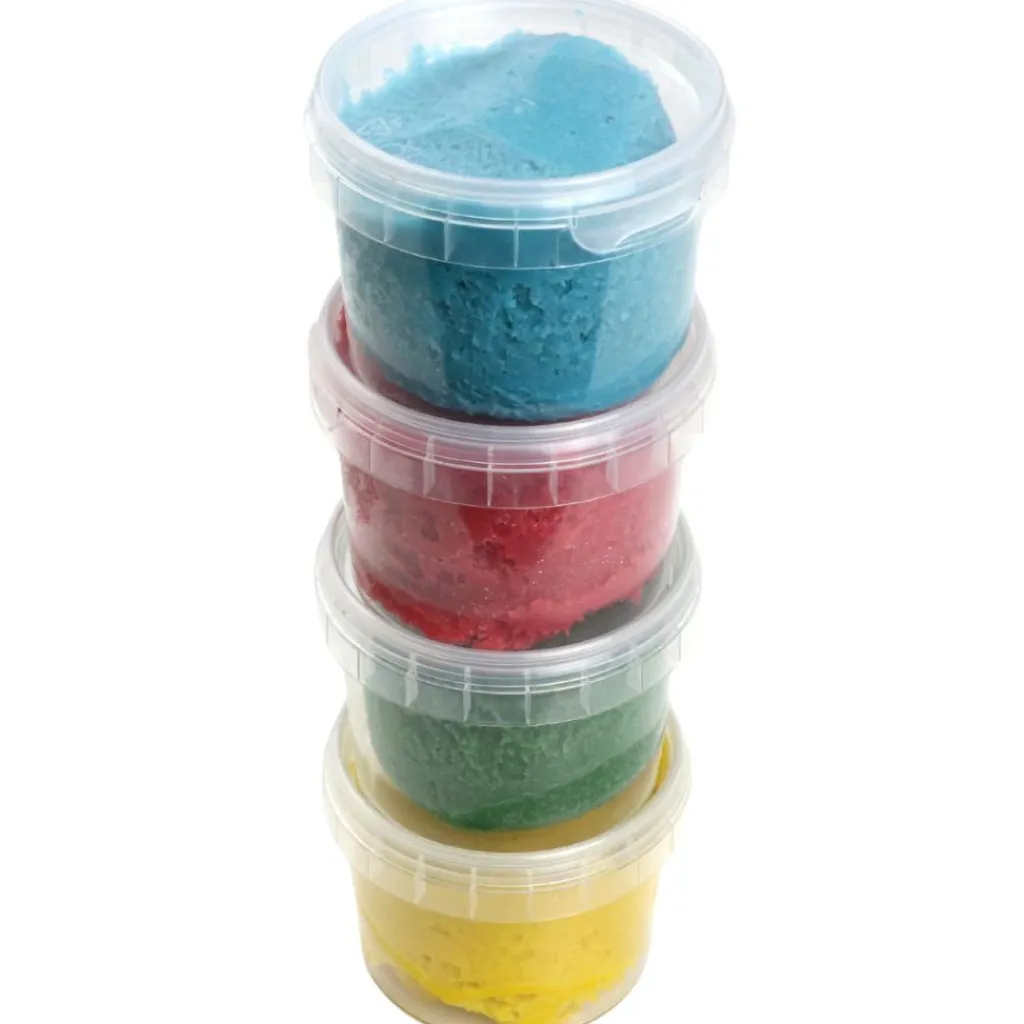 Coffret Yuki pâte à modeler naturelle et vegan (assort. 4 pots) Pâte À Modeler Et Accessoires