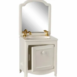 Clearance Coiffeuse avec évier Souris Blanc cassé Accessoires Pour Univers De Jeu