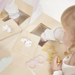 Best Coiffeuse en bois Licorne et accessoires Coin Beauté / Barbier