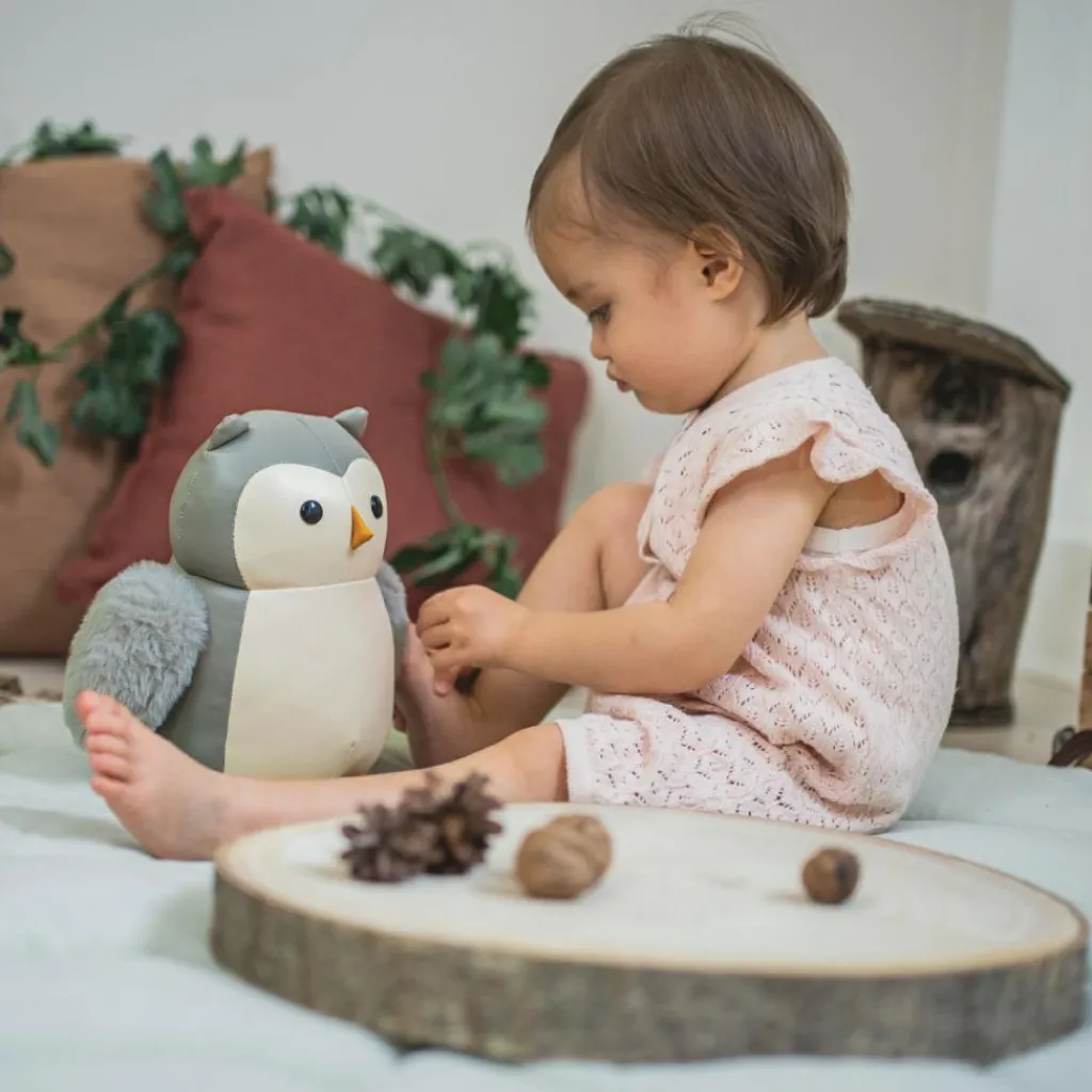 Discount Colette la Chouette Les Animaux Musicaux Peluche Musicale