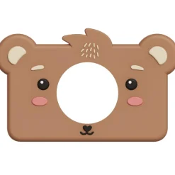 Best Coque en silicone pour appareil photo Zoo Friends Bear Enfant Appareil Photo Enfant