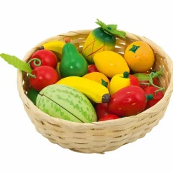 Clearance Corbeille de fruits (23 pièces) Dînette Et Aliments Factices
