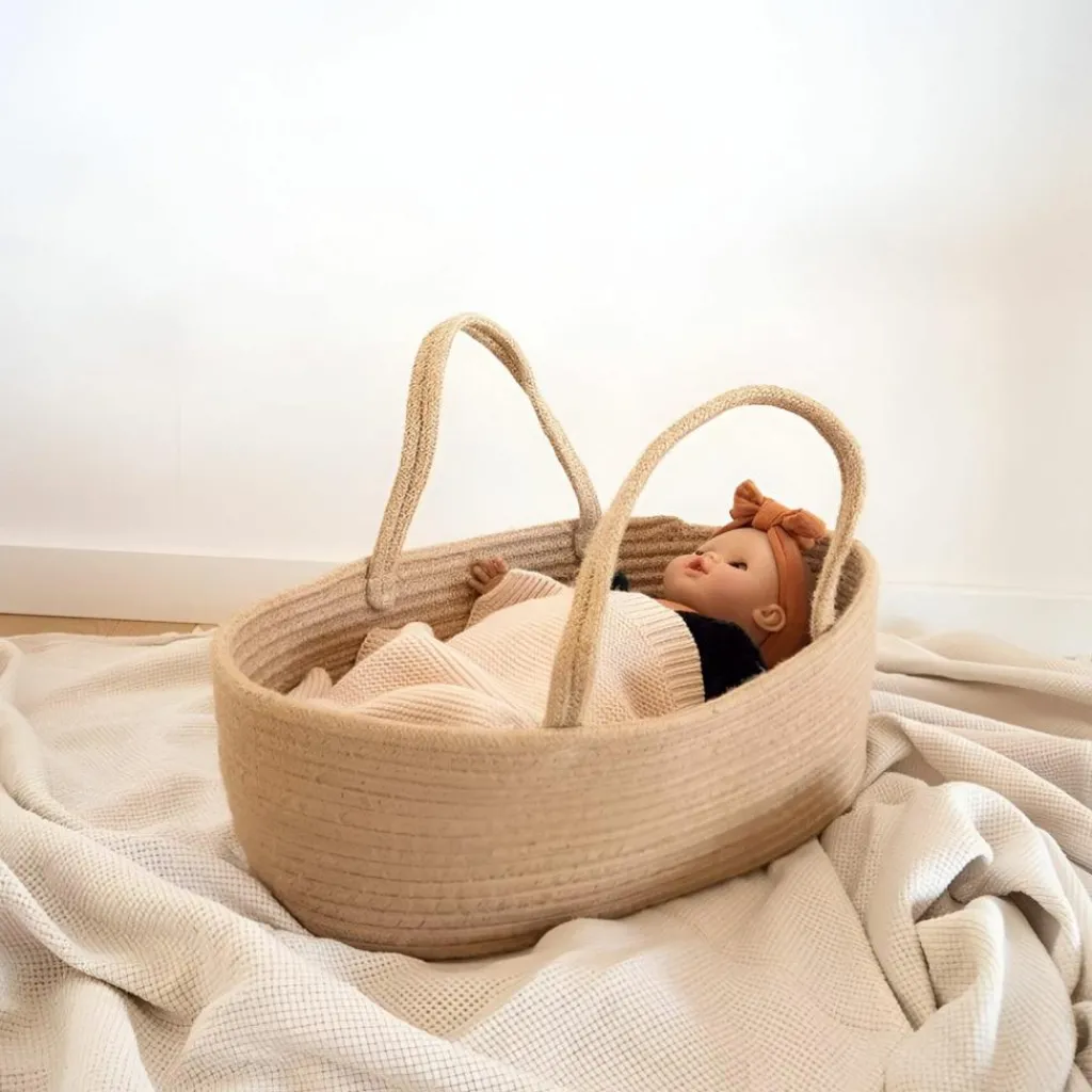 Outlet Couffin en corde pour poupée Accessoires Poupée