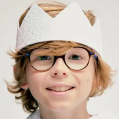 Best Couronne à paillettes Blanche Accessoires De Déguisement