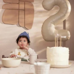 Discount Couronne d'anniversaire en tissu Jeans Blue Accessoires De Déguisement