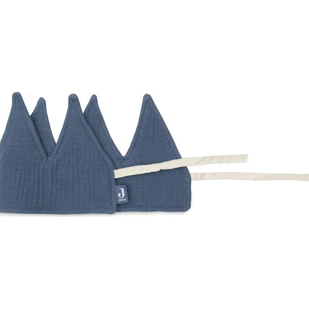 Discount Couronne d'anniversaire en tissu Jeans Blue Accessoires De Déguisement