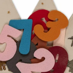 Online Couronne d'anniversaire en tissu Dino personnalisable Accessoires De Déguisement