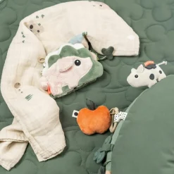 Best Coussin d'éveil Tummy time Tiny farm Vert Jouet D'Activités