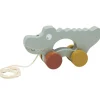 Discount Crocodile en bois à tirer Jouet À Tirer / Pousser