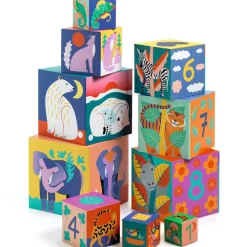 Outlet Cube à empiler Animaux sauvages Jouet À Empiler