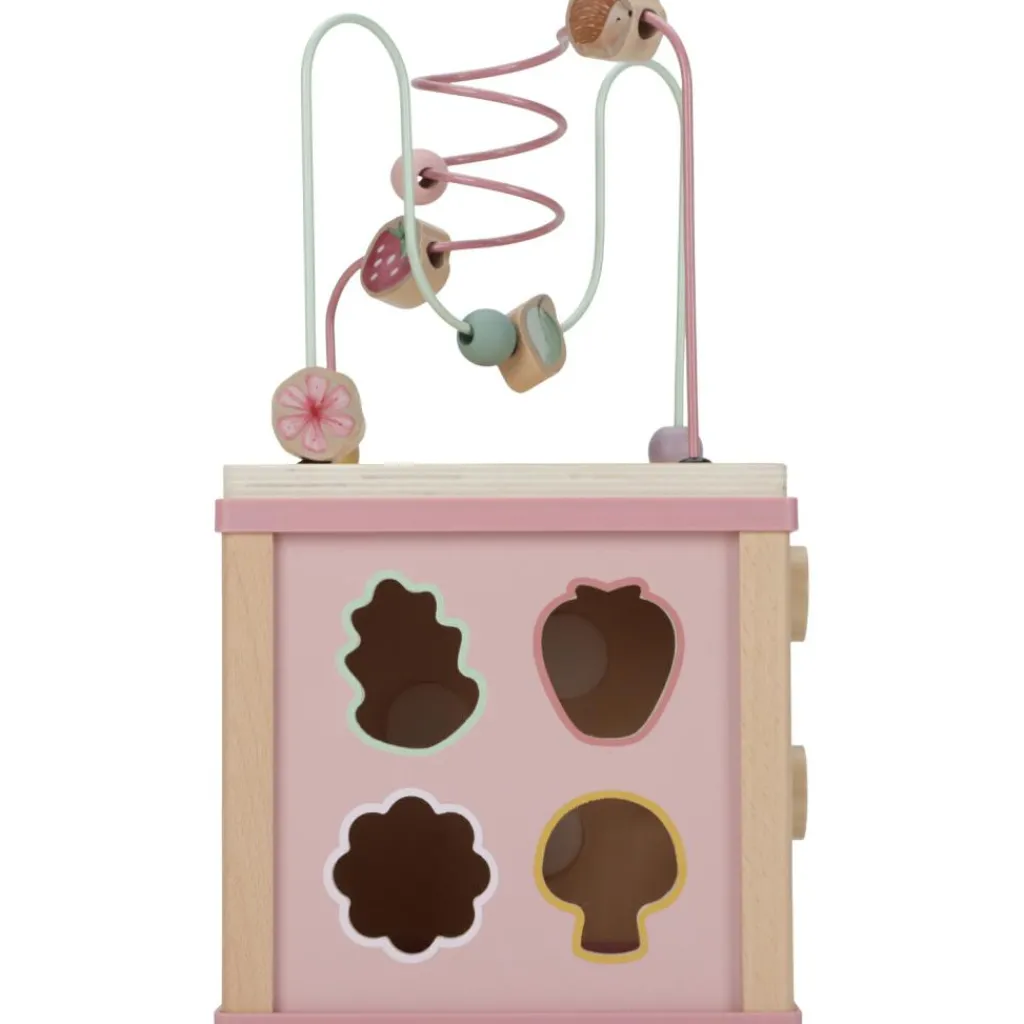 Sale Cube d'activités en bois FSC Fairy Garden Balle / Cube D'Activités