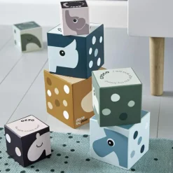 Hot Cubes à empiler Deer Friends (8 cubes) Jouet À Empiler